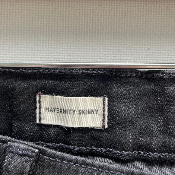 Madewell Maternity Skinny Pull on Denim Jeans Size 32 - Picture 3 of 15